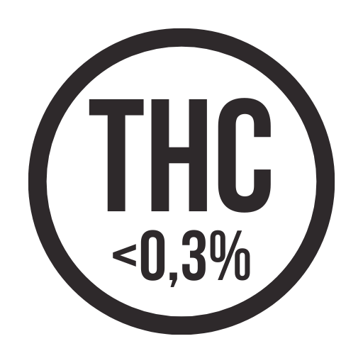 THC <0,3%